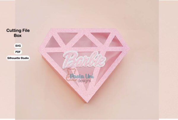Digital, Caja En forma de diamante Barbie