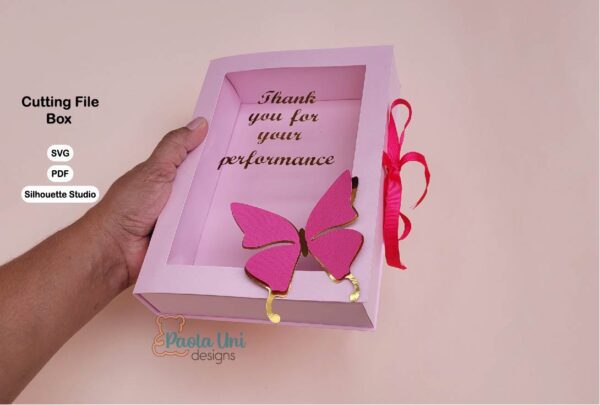 Digital Caja en forma de libro