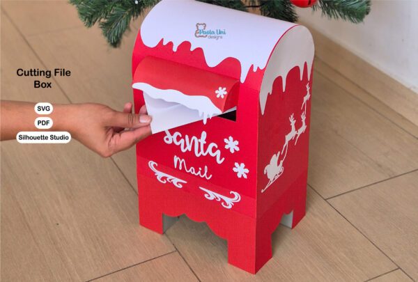 File to cut out and assemble mailbox / Archivo para recortar y armar buzón