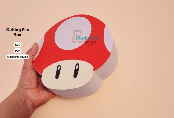 Caja Hongo Mario Bros