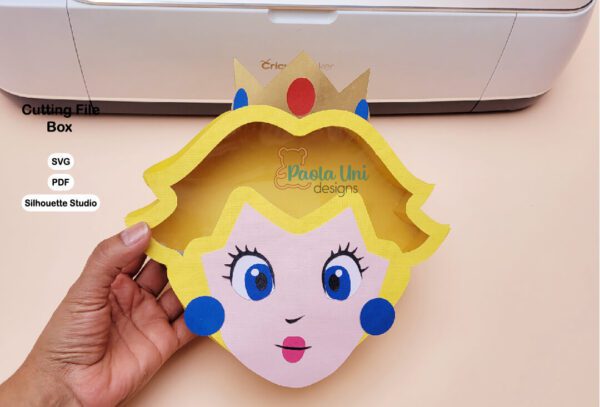 Caja Pricesa Peach  Mario Bros