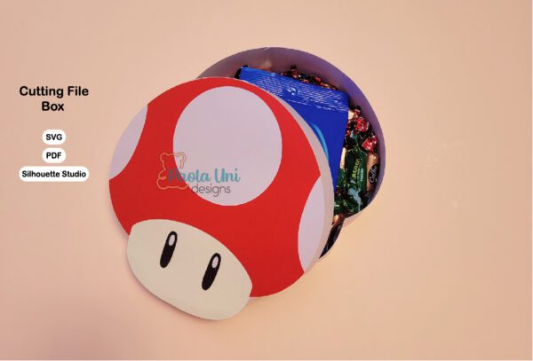 Caja Hongo Mario Bros