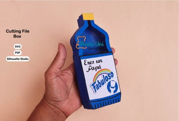 Archivo Digital caja fabuloso papá, no incluye mamá, tiene soporte de chocolates