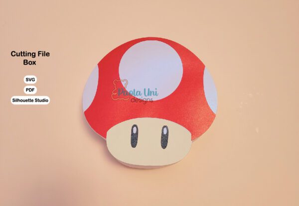 Caja Hongo Mario Bros