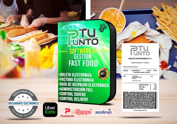 Software Gestión Comida Rapida