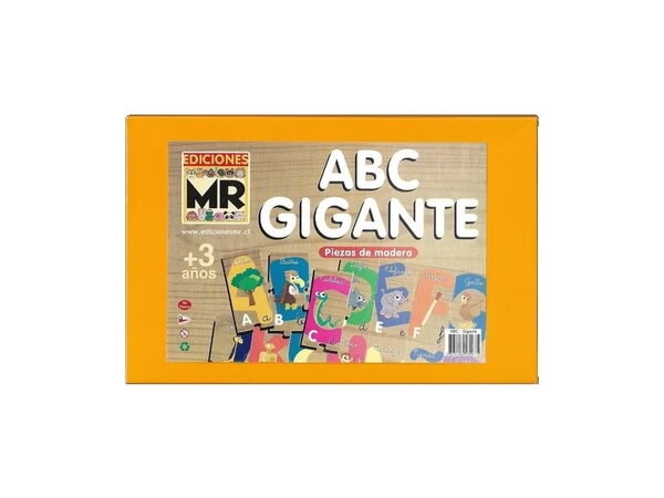 Letras de Madera Abecedario