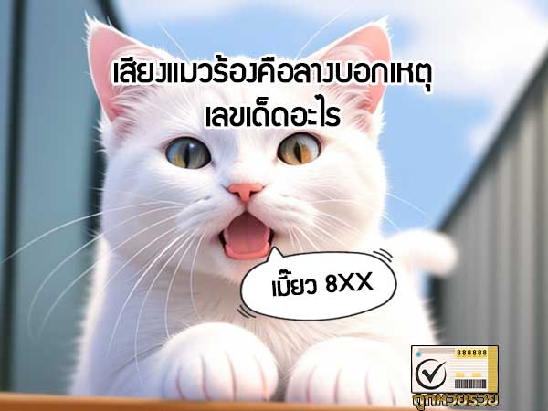 เสียงแมวร้องคือลางบอกเหตุเลขเด็ดอะไร เสียงแมวร้องคือลางบอกเหตุเลขเด็ดอะไร