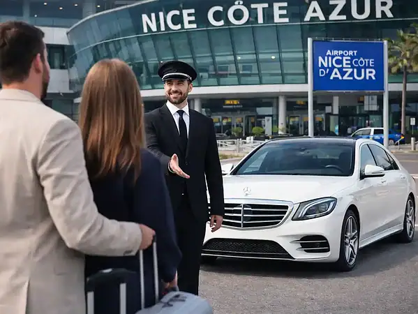 Transfer Nice Meet and Greet Service - Driver with name sign at Nice Airport