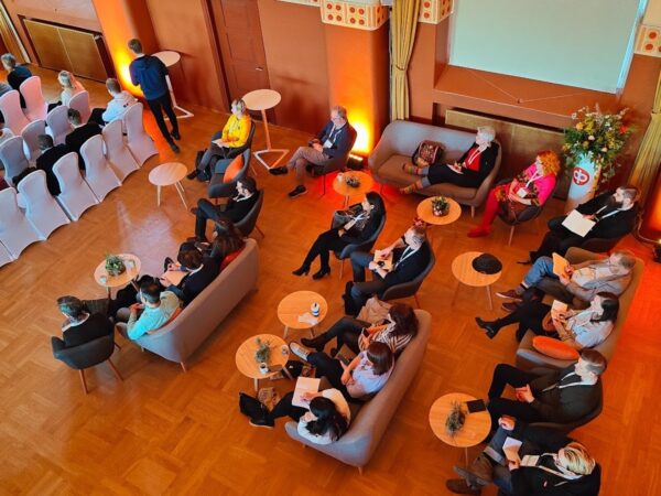 Lounge are in Paasitorni's main hall during ScanAgile 2024