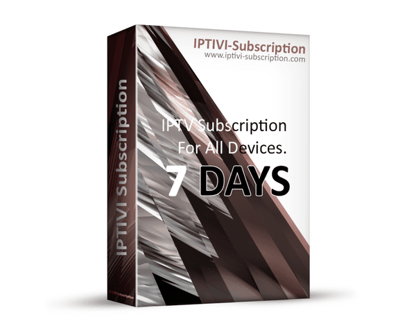 7 Days - Premium IPTV Subscription - IPTV M3U