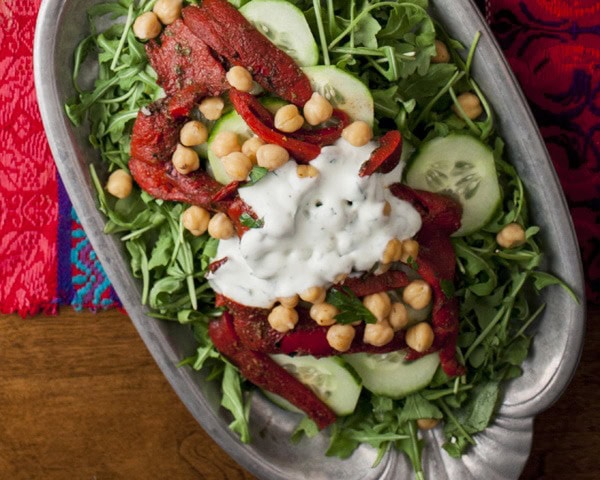 Simple Salad for Moroccan Feast