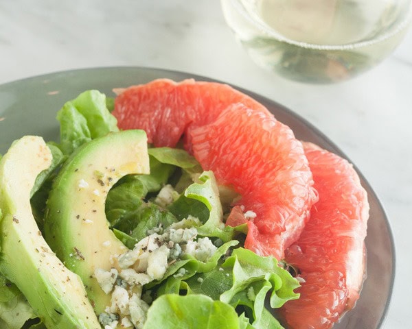 Peachy's Easy Avocado and Citrus Salad