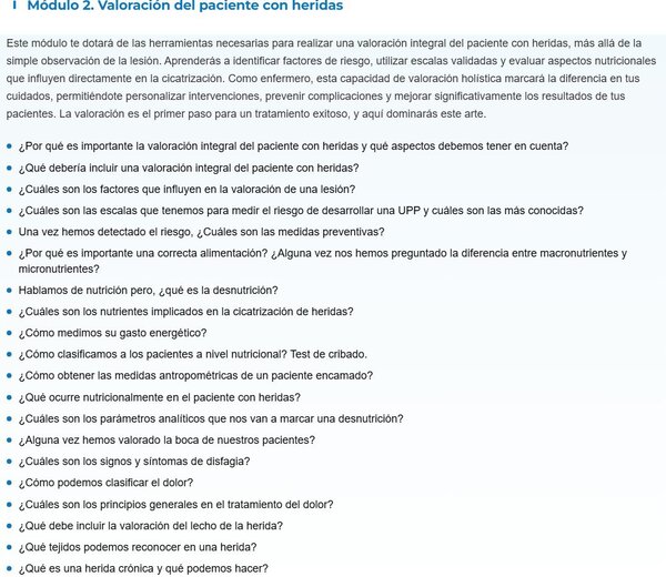 Formación Avanzada Élite Wounds "Aprende a Curar" - Imagen 6