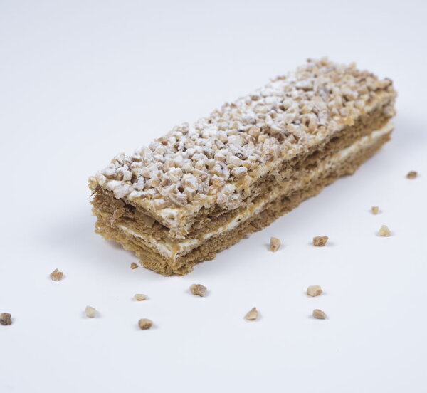 Pastel de hojaldre mantequilla