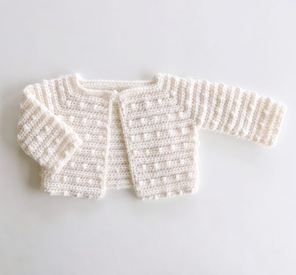 crochet baby cardigan for beginners