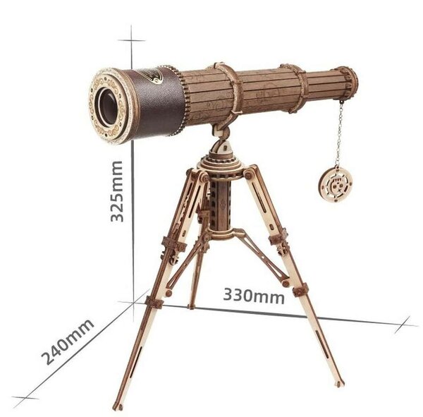 ST004 Piraten Fernrohr-Grösse