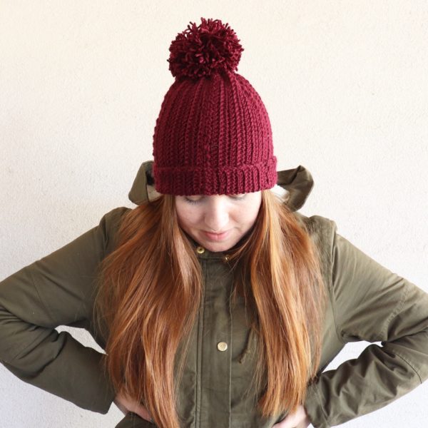 Crochet Herringbone and Cluster Stitch Hat Crochet Herringbone and Cluster Stitch Hat