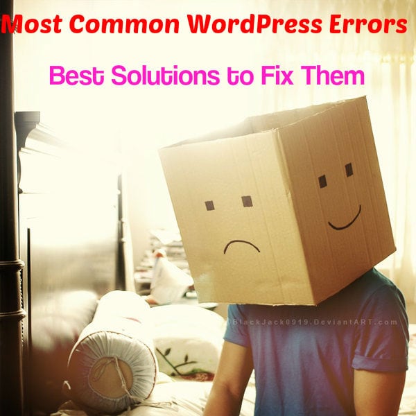 Most Common WordPress Errors