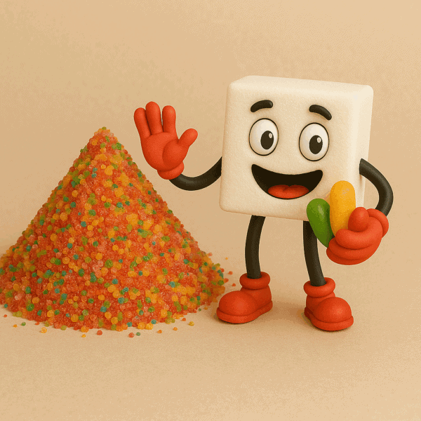 Sucre aromatisé Tutti Fruiti