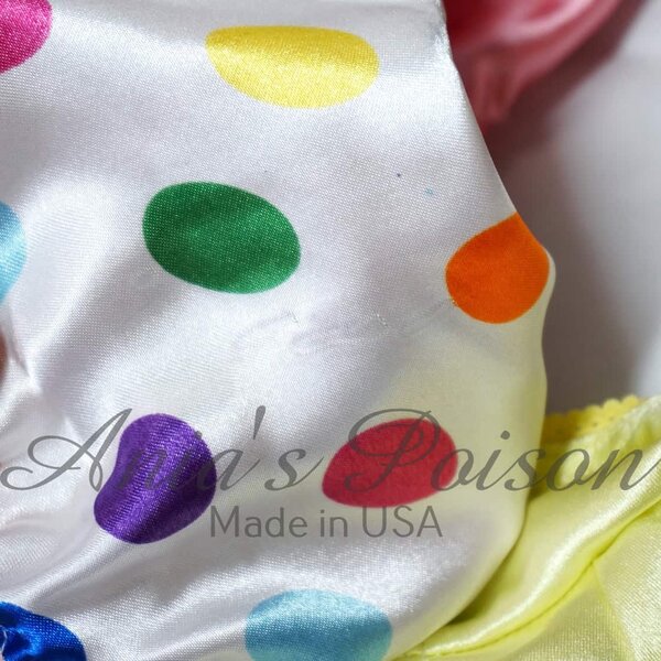 SECONDS LOT 10 Pieces WOMEN'S Sissy Satin Foil shiny Panties sz XXL - Image 3