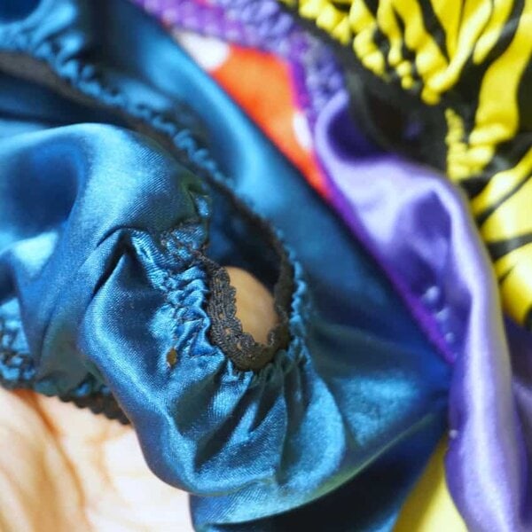 SECONDS LOT 5 Pieces MEN'S Sissy Satin Foil shiny Panties sz L/XL - Image 2