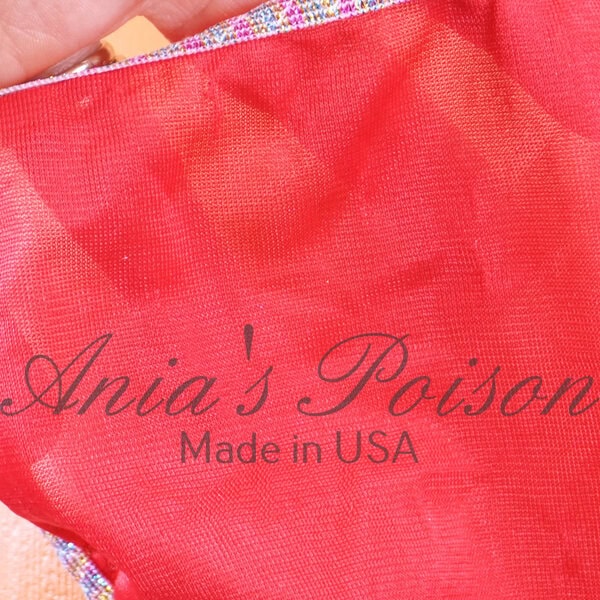 Ania’s Sissy Nylon Open Butt panties Pink Men's humiliation panties sz XXL - Image 3