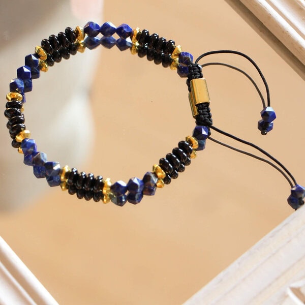 bracelet lapis 8