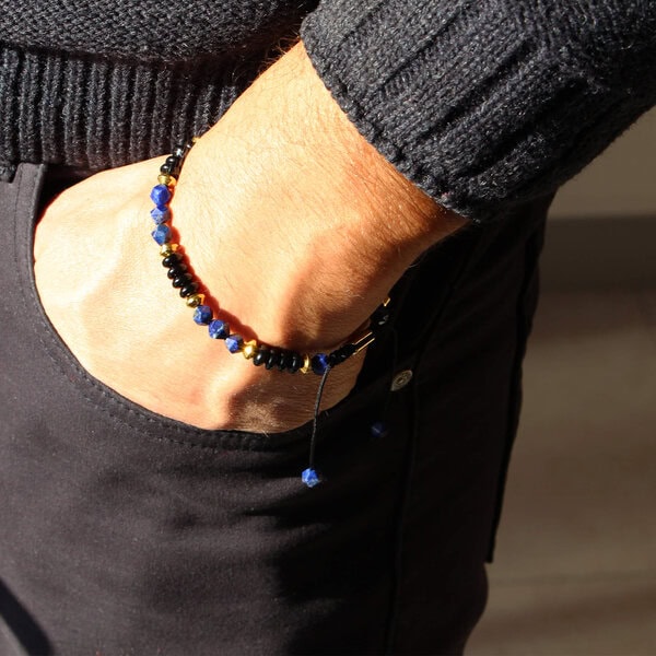 bracelet lapis lazuli
