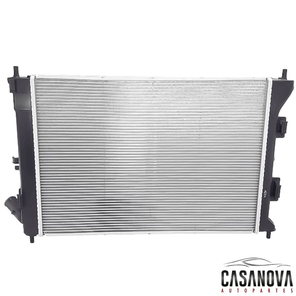 Radiador para HYUNDAI Elantra 1.6 y 1.8L G4NB marca Hanon OEM 25310-3X011 vista de frente