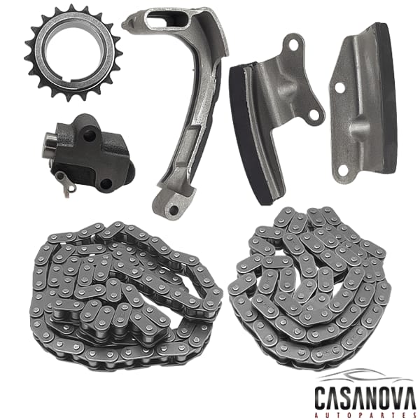 Kit de Distribución 2.6L G6 12 válvulas y Mazda BT50 2.6L marca WTB OEM TK-MA123/G601-13-425/ G601-11-701/ G601-11-771/G601-11-731A/ G601-12-671/ G601-12-611A/ G601-12-201/ G601-11-703A/ G601-12-500A/ G601-11-316 primera parte