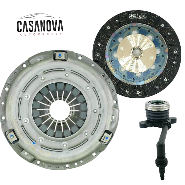 Kit de Embrague para Nissan Sentra Sport B16, Tiida 1.8L MR20 y Qashqai 2.0L marca Valeo OEM NSK-218