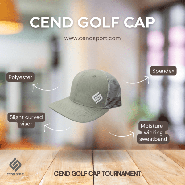 CEND Golf Cap (Gray)