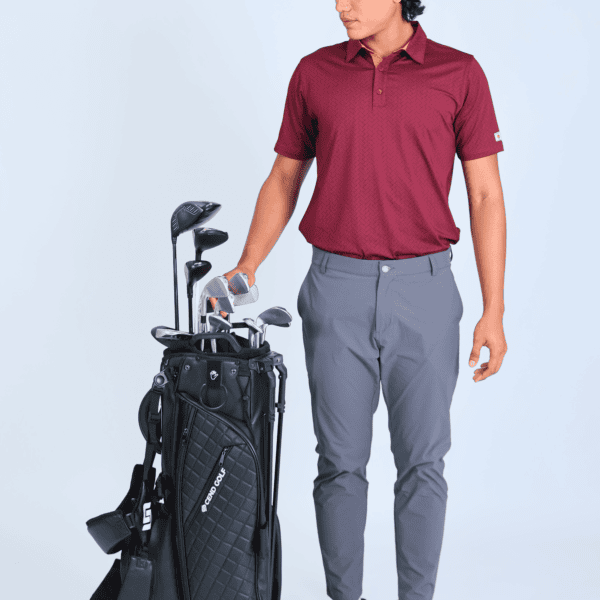 CEND Golf Men T-Shirt (Legacy Maroon) CGM-116