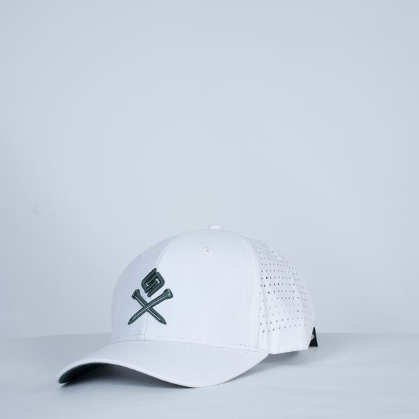 CEND GOLF CAP (White Green Tee)