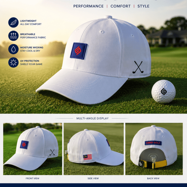 CEND GOLF CAP MERDEKA EDITION