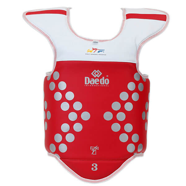 Pechera electrónica sin transmisor - azul y rojo reversible - GEN 1 - Imagen 3