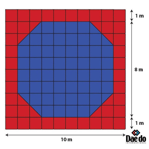 Tatami Homologado WT Octagonal - Imagen 6