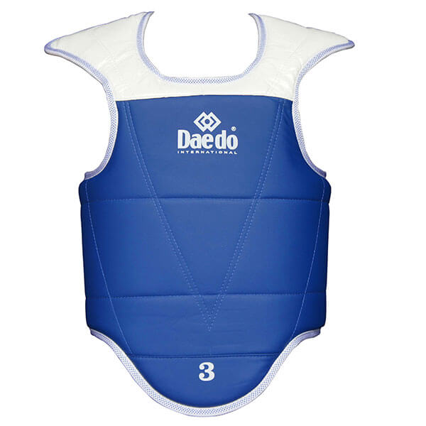 Protector Pecho Taekwondo Reversible - Azul / Rojo - Imagen 2