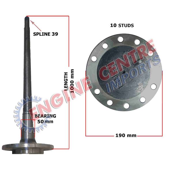 ISUZU FTR 800 SIDESHAFT - LEFT / RIGHT HAND SIDE