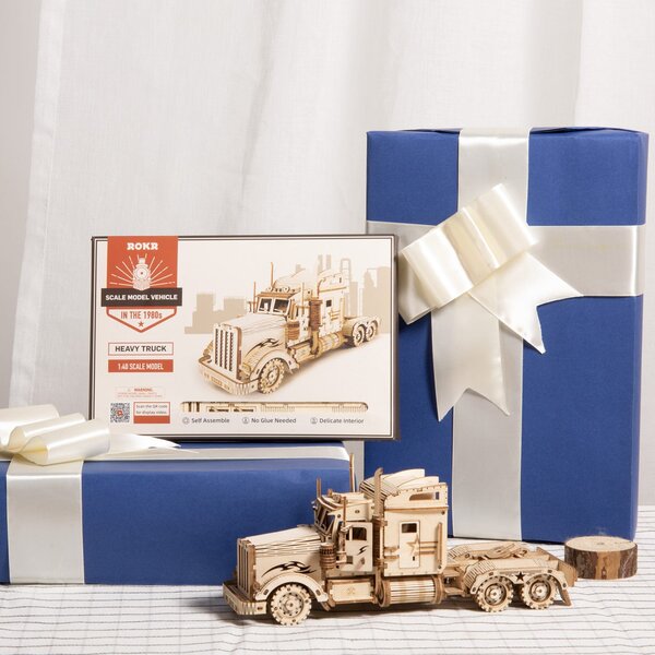 3D-Holzmodelle als Geschenkidee