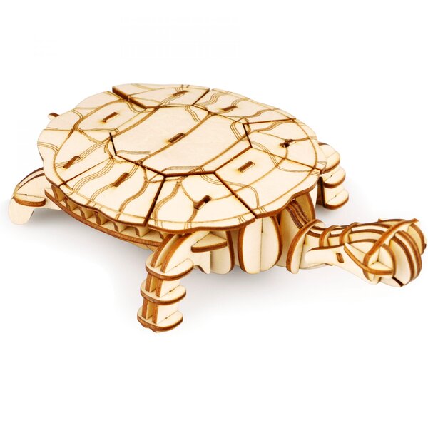 3D Holzpuzzle Schildkröte