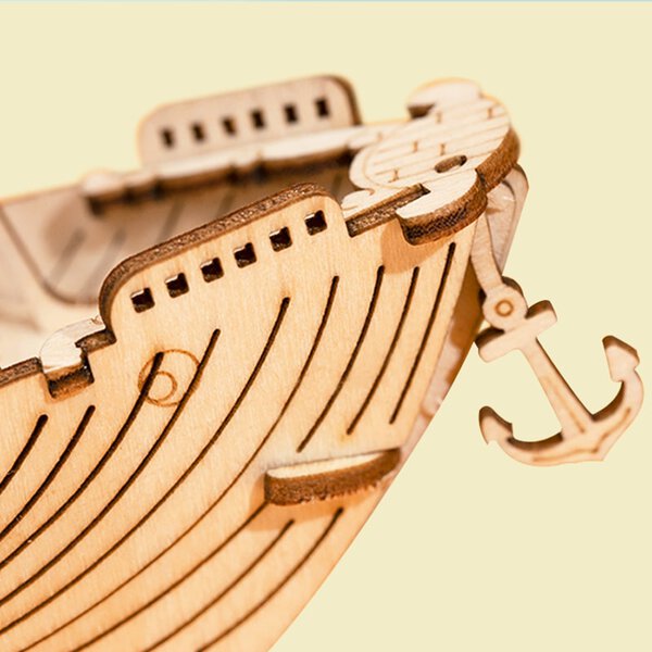 Fischerboot Holz modellbau Detail