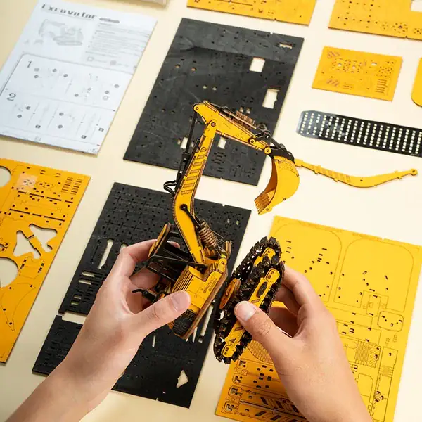 TG5018K Bagger Zusammenbau-2