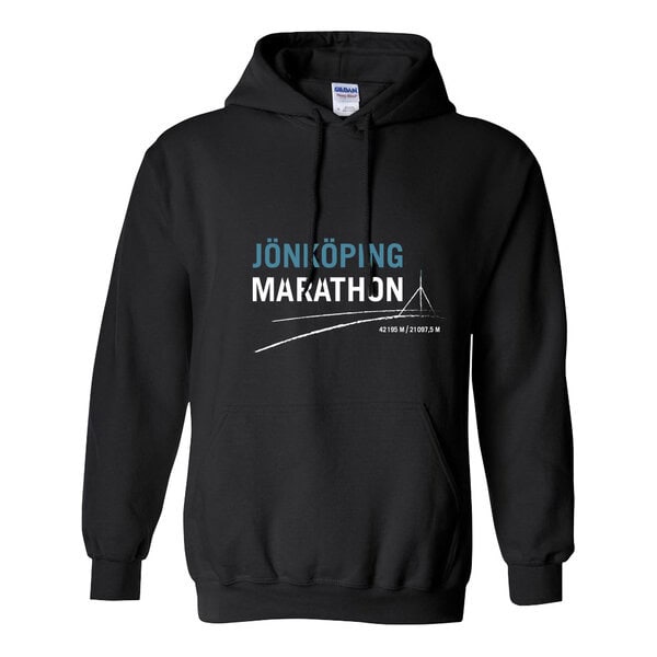 JM Hoodie - Unisex (Black/White) - Image 3