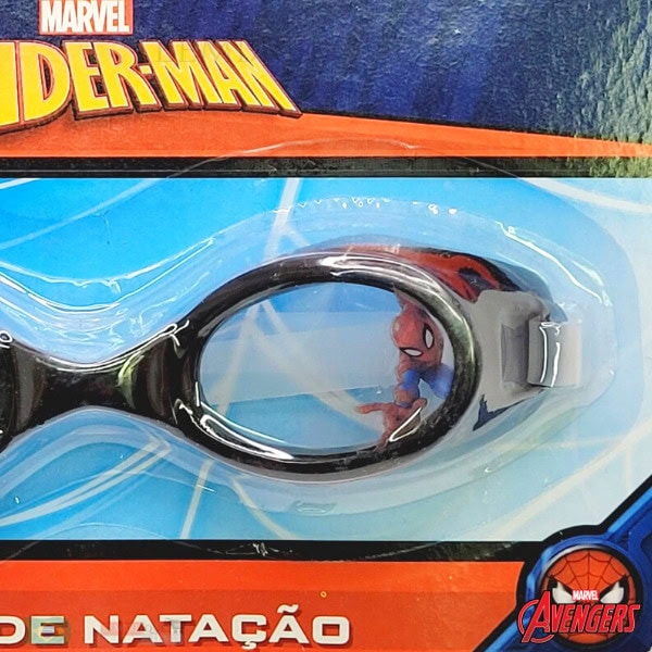 Óculos de Natação Infantil Marvel Homem Aranha spider man 7897186090566 REFDYH-236 P42g 19 x13 x 5 (2) Óculos de Natação Infantil Marvel Homem Aranha spider man
