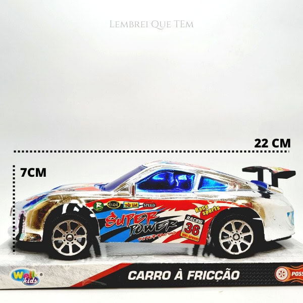 Carro Fricção super power