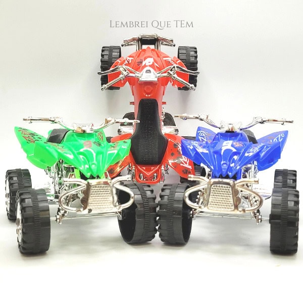 Quadriciclo a Friccao Kaze Speed Possantes Color – moto Brinquedo Infantil