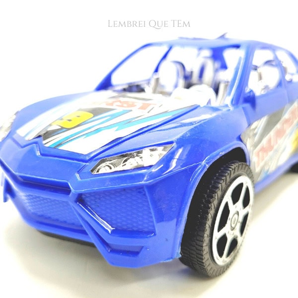 carro fricção BOLHA Thunder 20 CM SD12099 – Carrinho Brinquedo