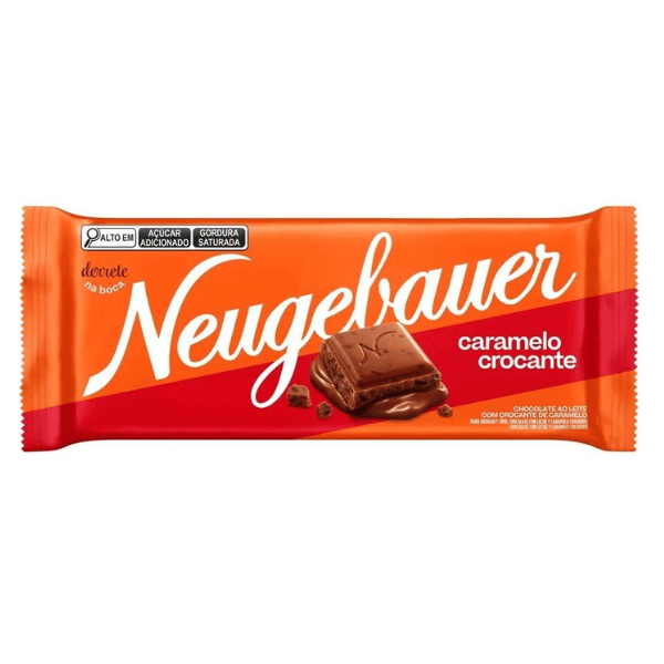 Barra de Chocolate Caramelo Crocante Neugebauer 80g lembrei que tem 7891330019311 Barra de Chocolate Caramelo Crocante Neugebauer 80g
