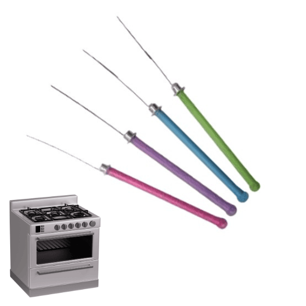 Kit Agulha para Fogão Cor Sortida Vidal com 4 Peças